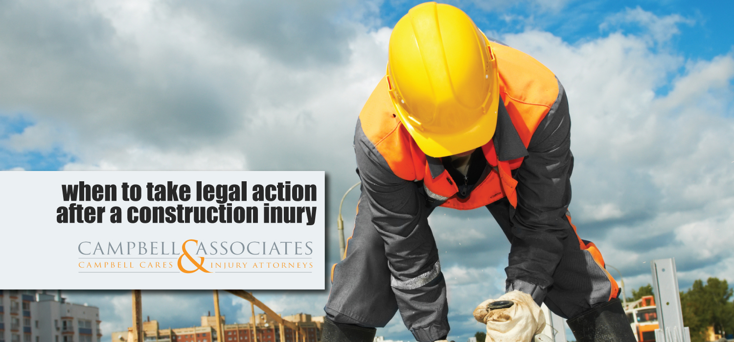 When To Take Legal Action After A Construction Injury NC Attorney