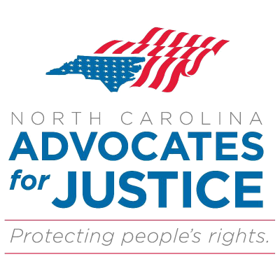 North Carolina Advocated for Justice logo